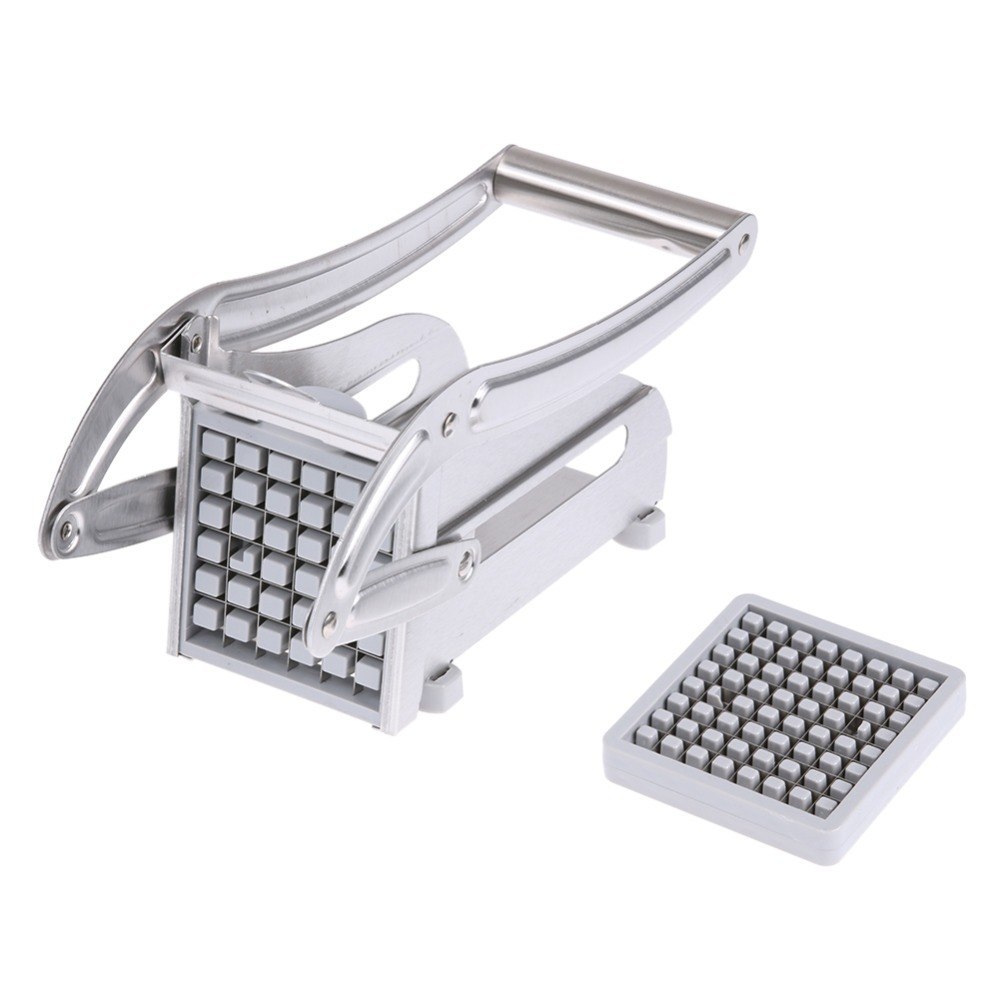 New Potato Fries French Stainless Slicer 2-Blades