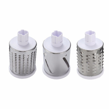 Pro Vegetable Round Cutter, Slicer & Grater 3-In-1