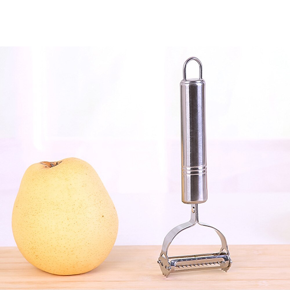 All-In-1 Stainless Steel Vegetables Grater & Peeler Julienne Pro Set.