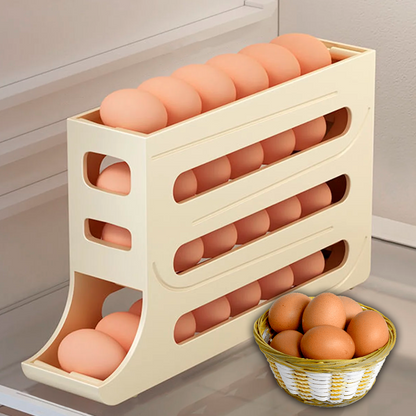 Refrigerator Automatic Egg Rack Roller 4-Layer