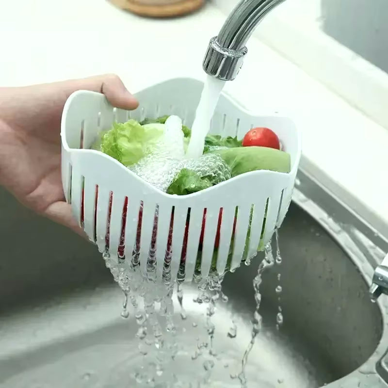 Creative Fast & Easy Salad Maker Bowl Fruit and Vegetable