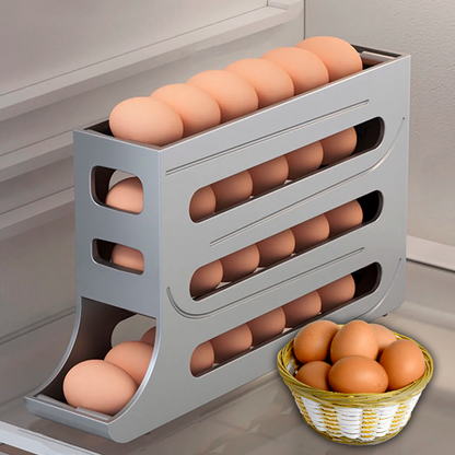 Refrigerator Automatic Egg Rack Roller 4-Layer